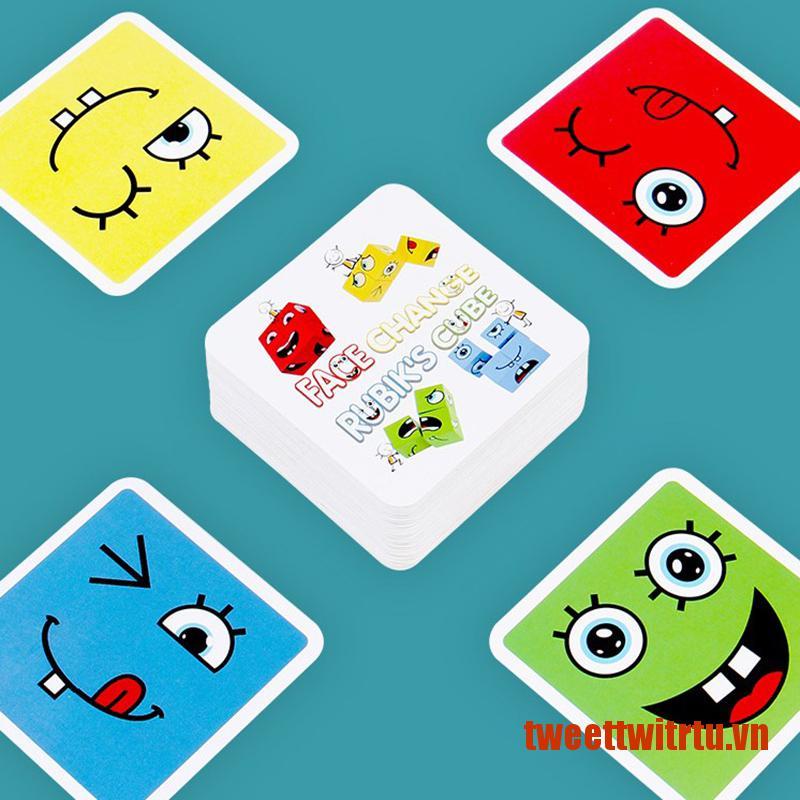 Bộ Đồ Chơi Xếp Hình Biểu Tượng Cảm Xúc Bằng Gỗ Dành Cho Trẻ Mẫu Giáo