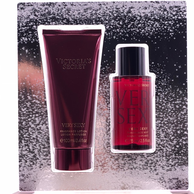 Set xịt thơm Victoria’s Secret 75ml & lotion 100ml mùi Very Sexy bán chạy nổi tiếng bao nhiêu năm qua nhà Vic