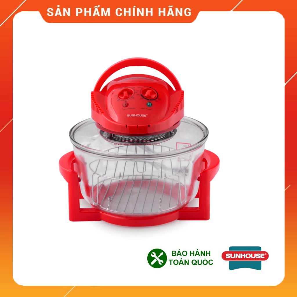 Lò Nướng Thủy Tinh 12 lit Sunhouse SH416