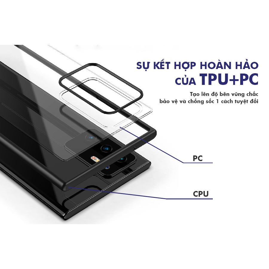 Ốp Lưng Cho Samsung Galaxy Note 20 Ultra, Note 20,S20+, S20 Ultra - Chất Liệu Silicone Trong Suốt Viền TPU Chống Sốc | BigBuy360 - bigbuy360.vn