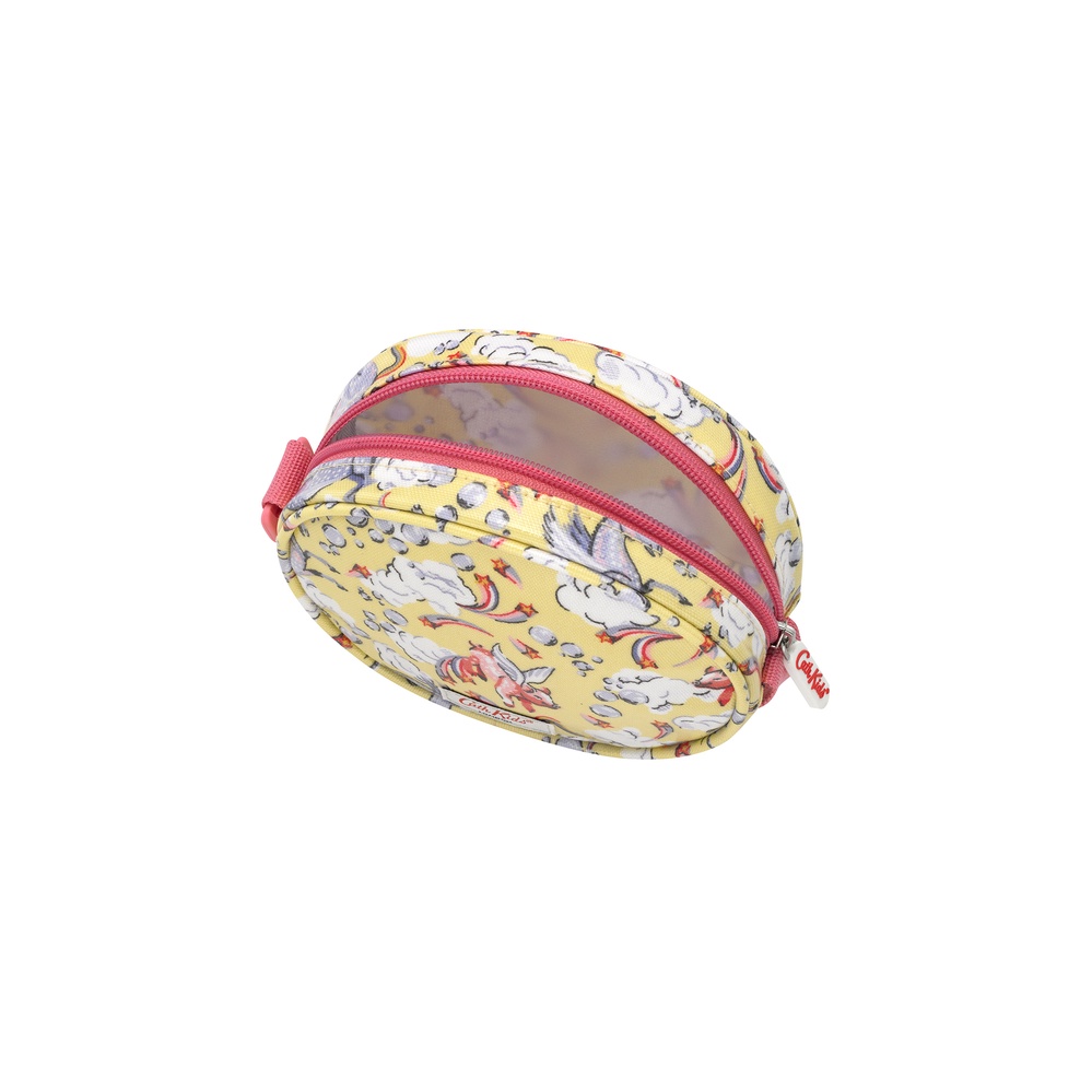 Cath Kidston-Túi đeo chéo Kids Oval Cross Body Bag Unicorn-1040685-Yellow