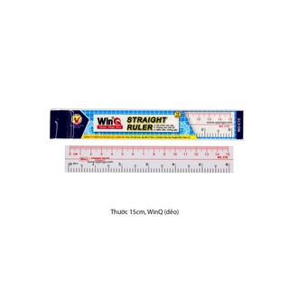 Set 2 Thước dẻo WinQ - Combo 2 cây thước (loại 15-20-30 cm)
