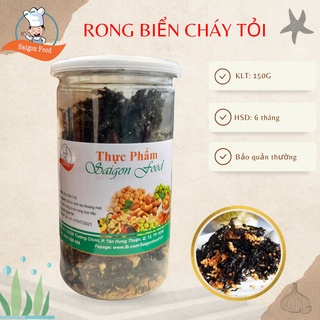 150g Rong Biển Cháy Tỏi Loại Ngon Lon Pet - Saigonfood