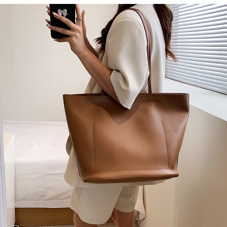 Túi Đeo Vai Cỡ Lớn Thiết Kế Đơn Giản Thời Trang Cho Nữ