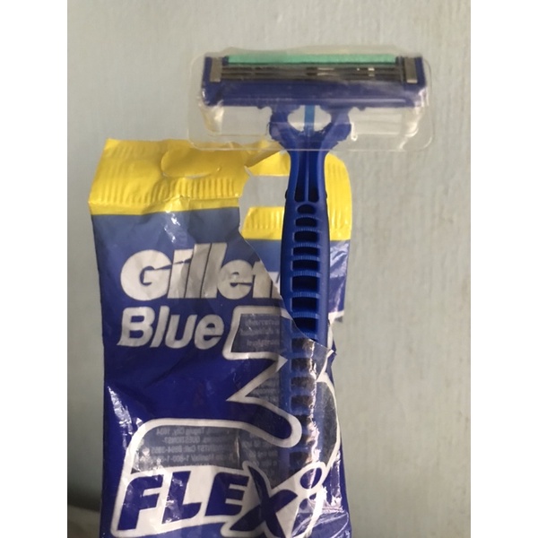 Dao cạo râu Gillette 3 lưỡi Flexi Blue3 (dây 6 cây)