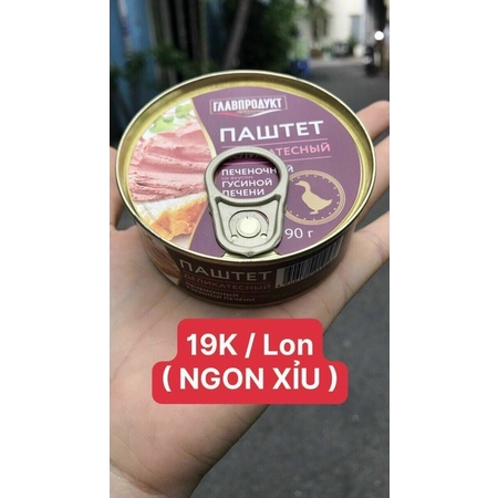 Patê_Gan_Ngỗng của NGA