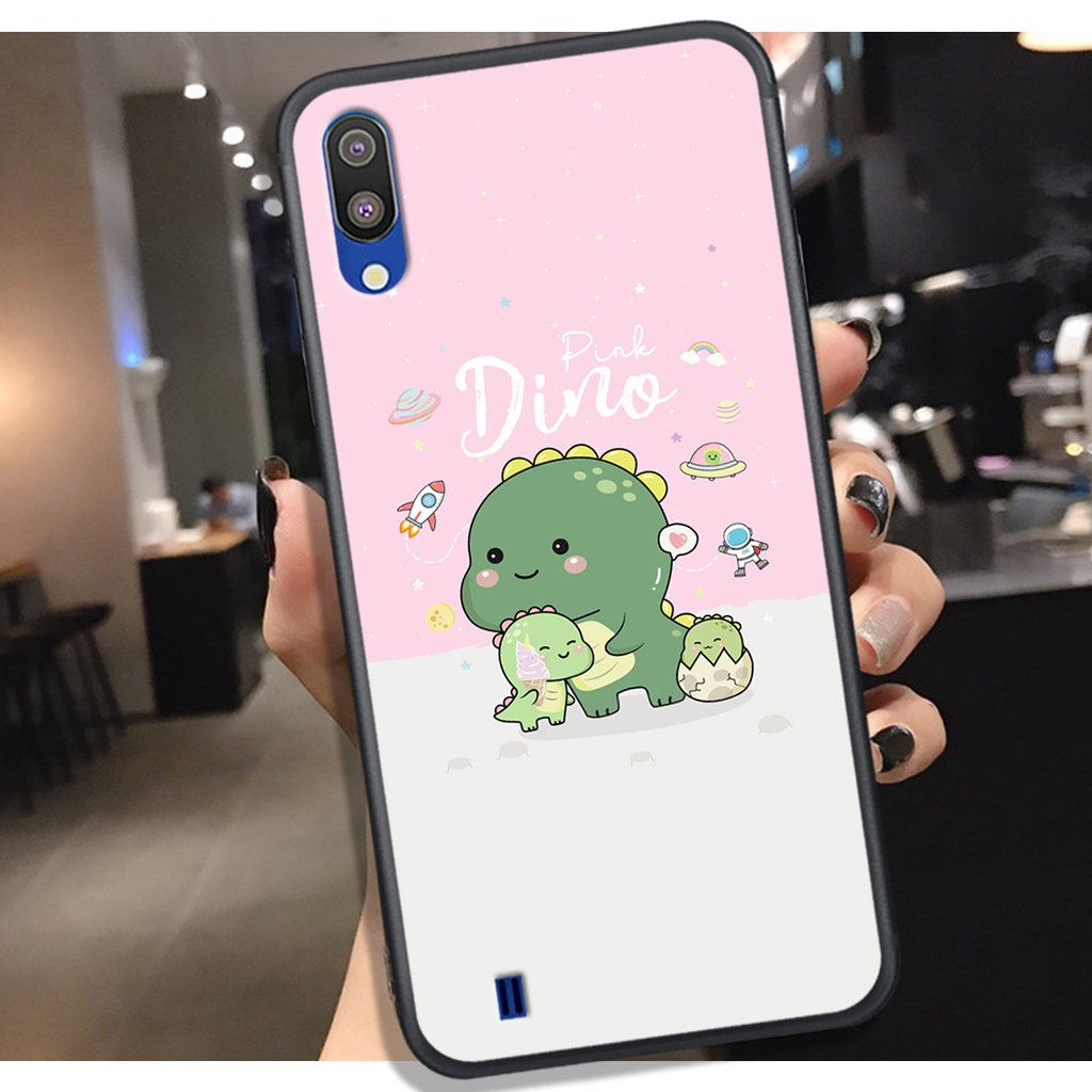 [HOT]ỐP SAMSUNG A10 - M10 _ A01 - A02 , IN HÌNH KHỦNG LONG CHIBI SIÊU DỄ THƯƠNG.