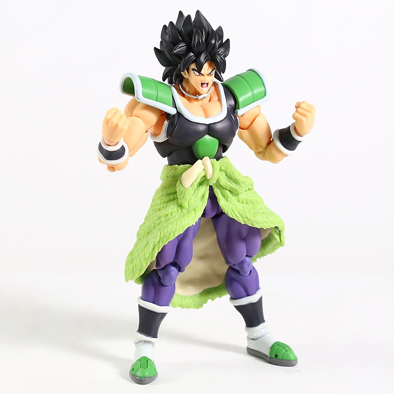 Mô Hình Nhân Vật Broly Super Saiyan Broly Super 4 Broli Tóc Xanh Đen Trong Phim Bảy Viên Ngọc Rồng Z Có Thể Di Chuyển