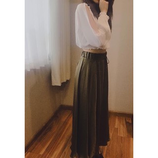Chân váy midi dáng dài xuất xịn