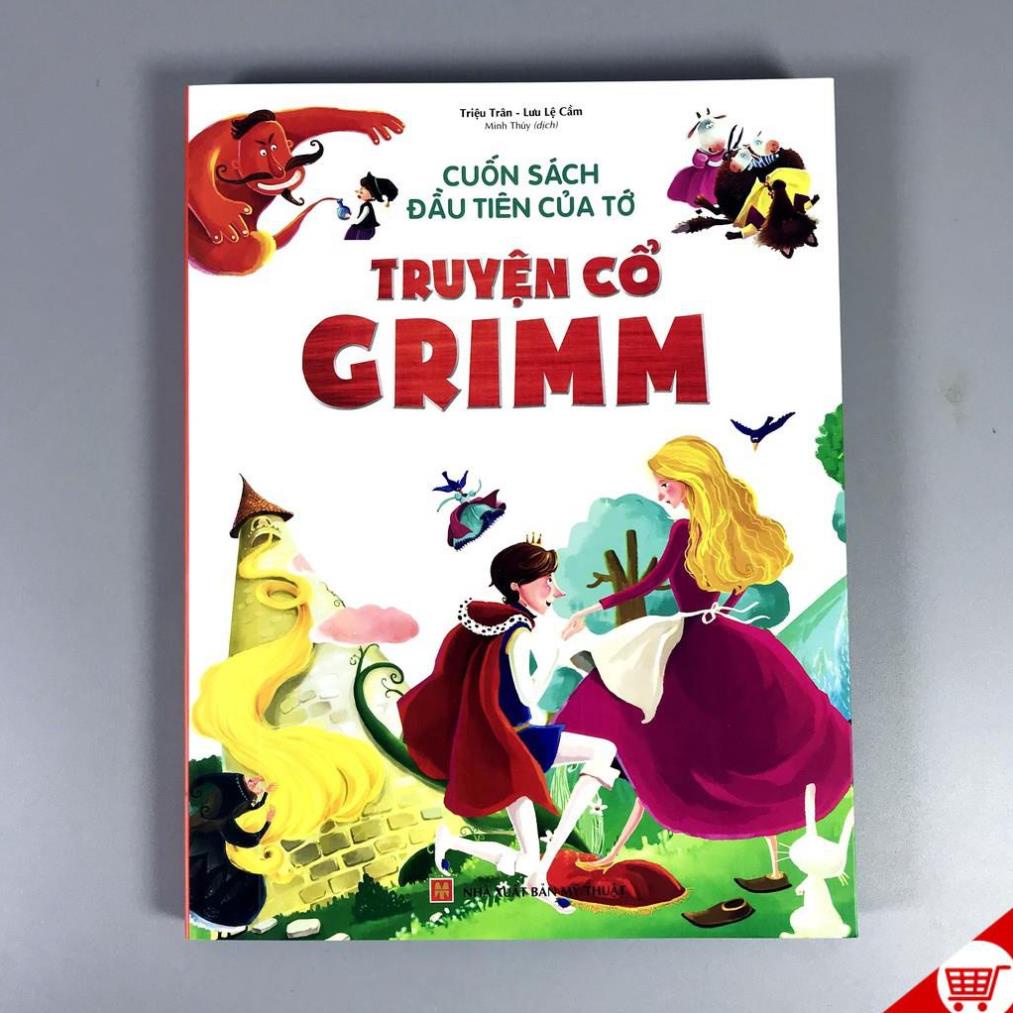 Sách - Cuốn Sách Đầu Tiên Của Tớ - Truyện cổ Grimm + Truyện cổ Andersen (Combo 2q + lẻ tùy chọn) - Minh Long