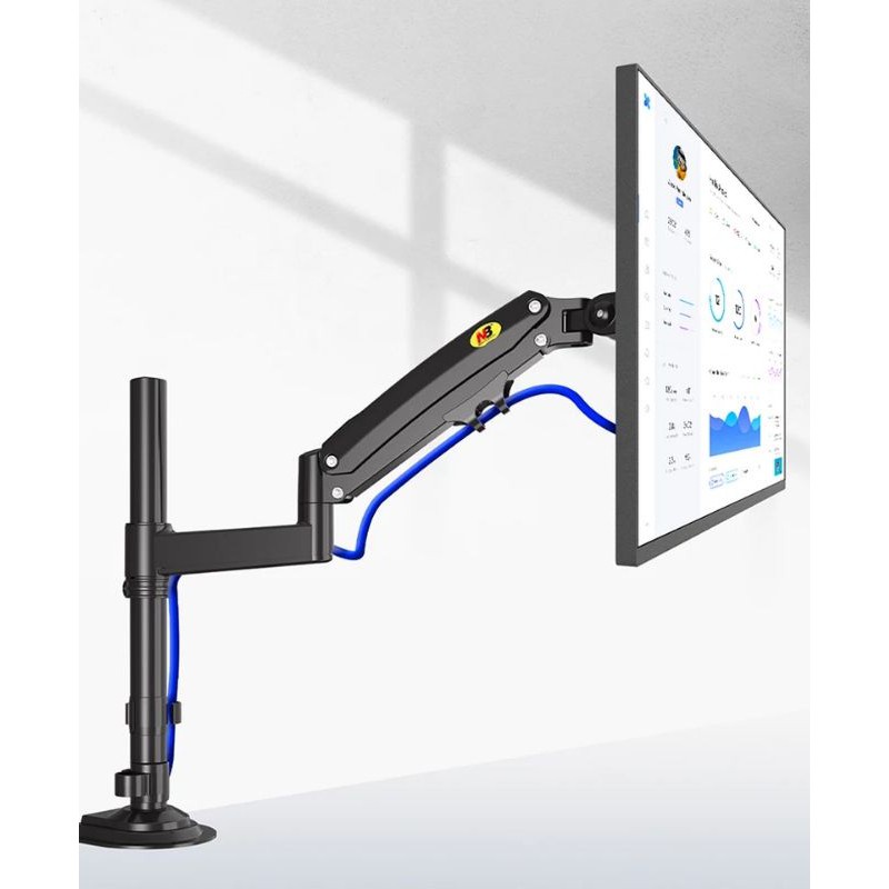 [FREESHIP] GIÁ TREO LCD, TAY ARM MÀN HÌNH MÁY TÍNH NB-H100 (SIZE TỪ 22&quot; ĐẾN 35&quot;) XOAY 360 ĐỘ