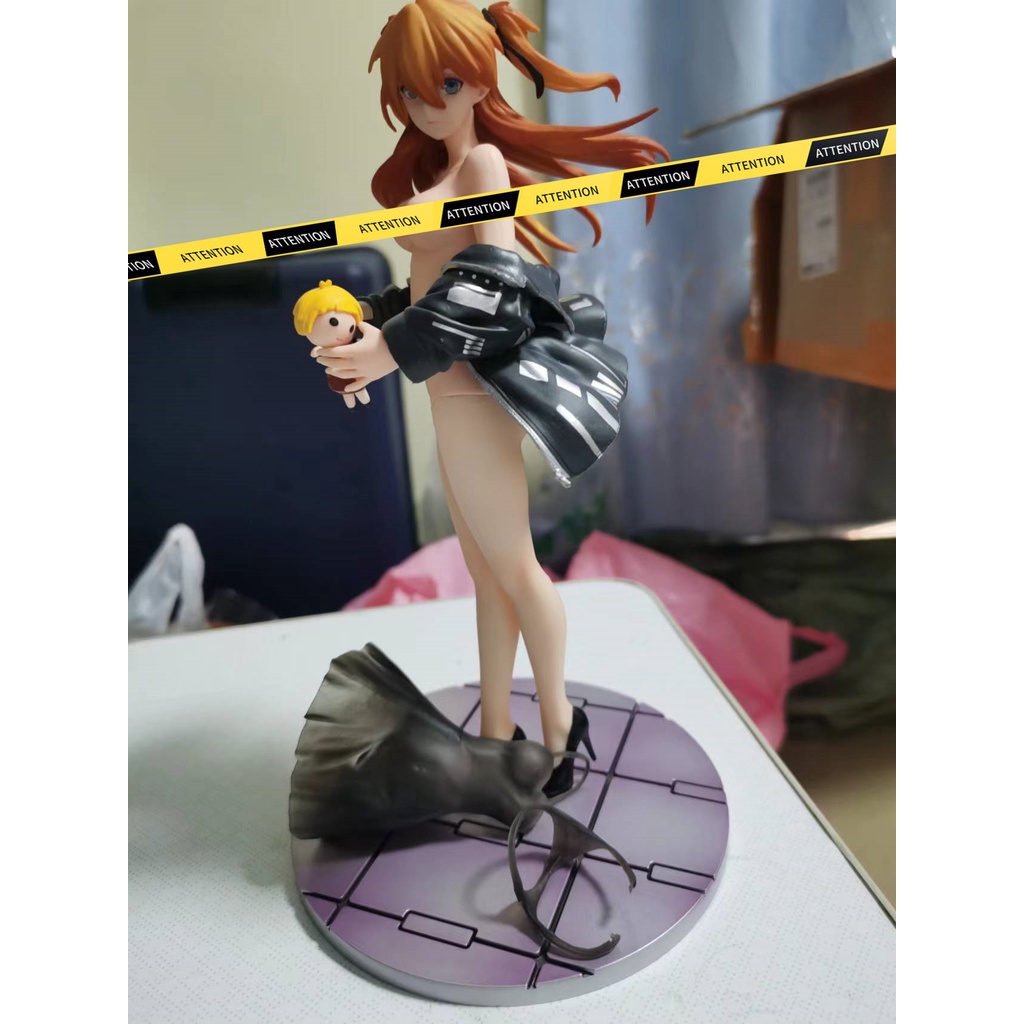 Mô Hình Nhân Vật Asuka Langley Soryu Shikinami Asuka Bằng PVC Cao 23cm Có Thể Tháo Rời
