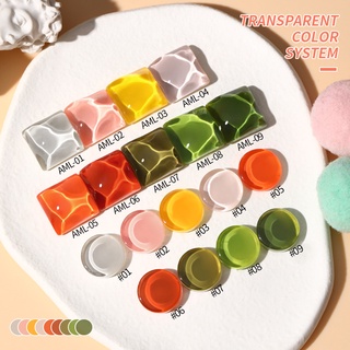 Sơn Gel AS chai đỏ mẫu mới Mã AML ( Cam Kết Chính Hãng _ chọn màu tự do hơn 2000 màu)