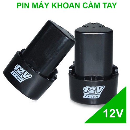 Pin khoan 12V, cầm tay giá rẻ Li-ion 1500mAh