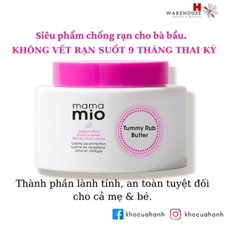 Kem chống rạn da Mama Mio Tummy Rub Butter