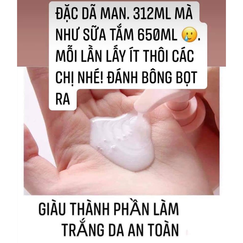 Sữa Tắm Dưỡng Ẩm Trắng Da Weilayya - 320ml - Mùi Thơm Quyến Rũ - Cam Kết Chính Hãng | BigBuy360 - bigbuy360.vn