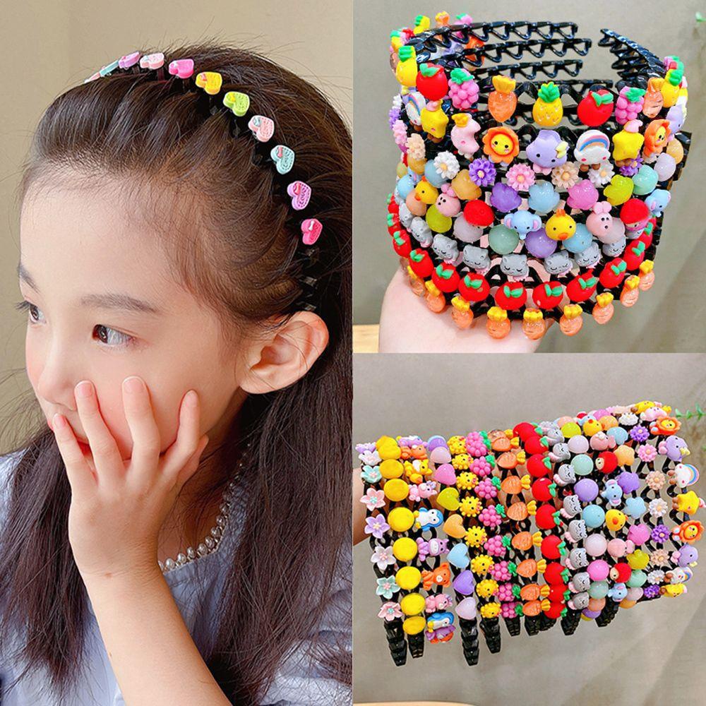 Kẹp Tóc Mái Đôi Đính Đá Thời Trang Cho Bé