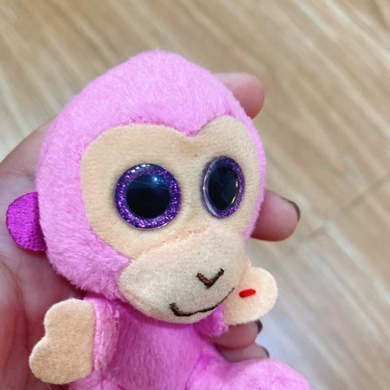 Gấu bông mắt thuỷ tinh bé tí p5