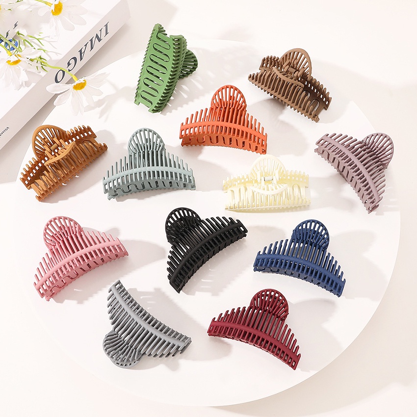 Kẹp tóc Haimeikang hình bán nguyệt phong cách đơn giản đa năng thời trang Hàn Quốc