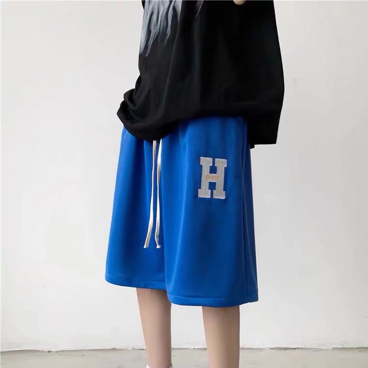 Quần ngắn ống rộng Trơn Màu Thời Trang Hàn Quốc Dành Cho Nam