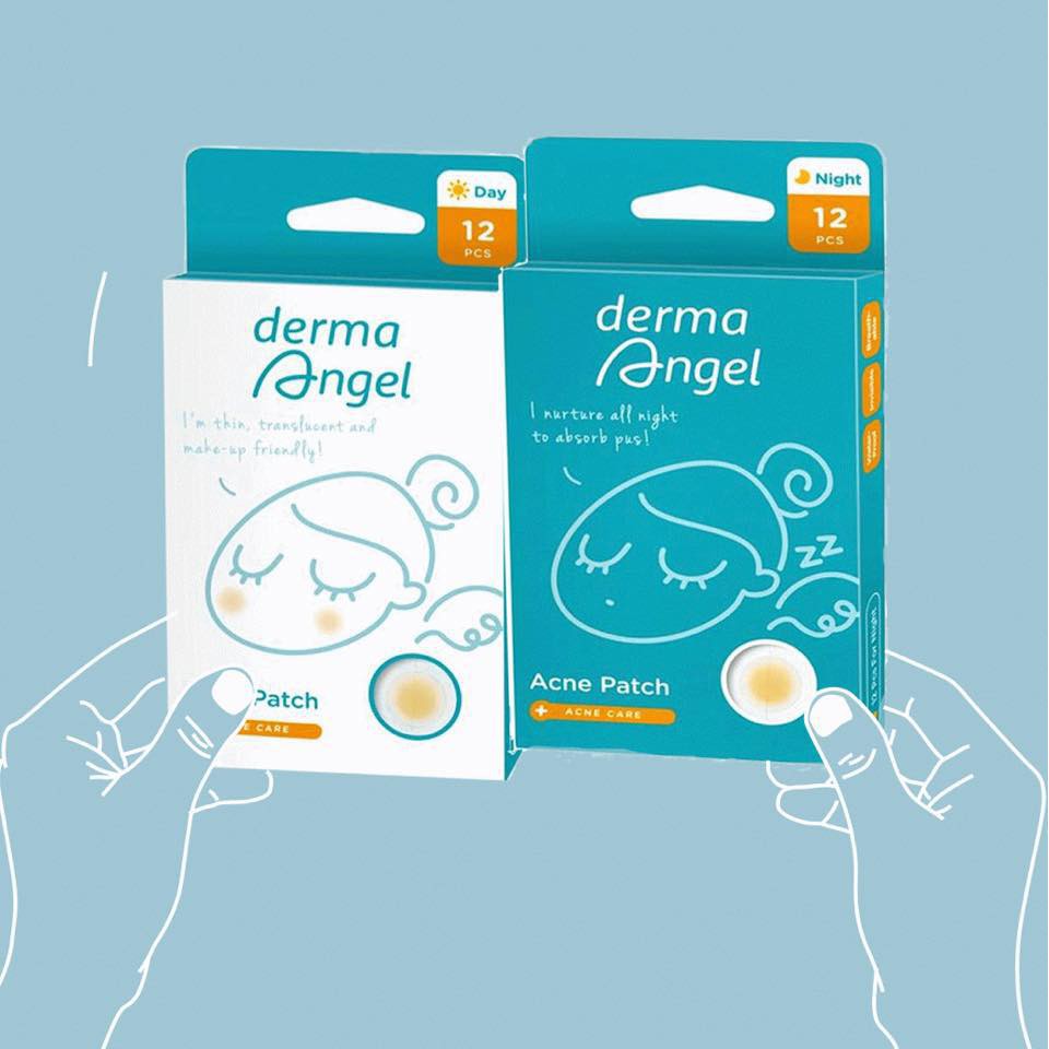 Miếng Dán Mụn Derma Angel Ban Ngày & Ban Đêm - DABNBD18