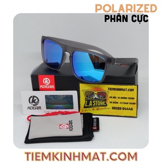 Kính mát phân cực - kdeam - xám xanh