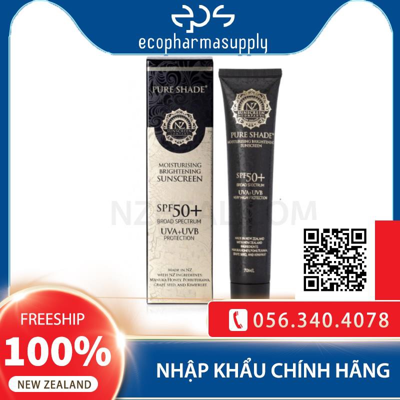 KEM CHỐNG NẮNG – TRẮNG DA – CHỐNG LÃO HÓA – DƯỠNG ẨM  PURE SHADE 4 in 1 SPF 50+ Moisturising & Sunscreen 70ml