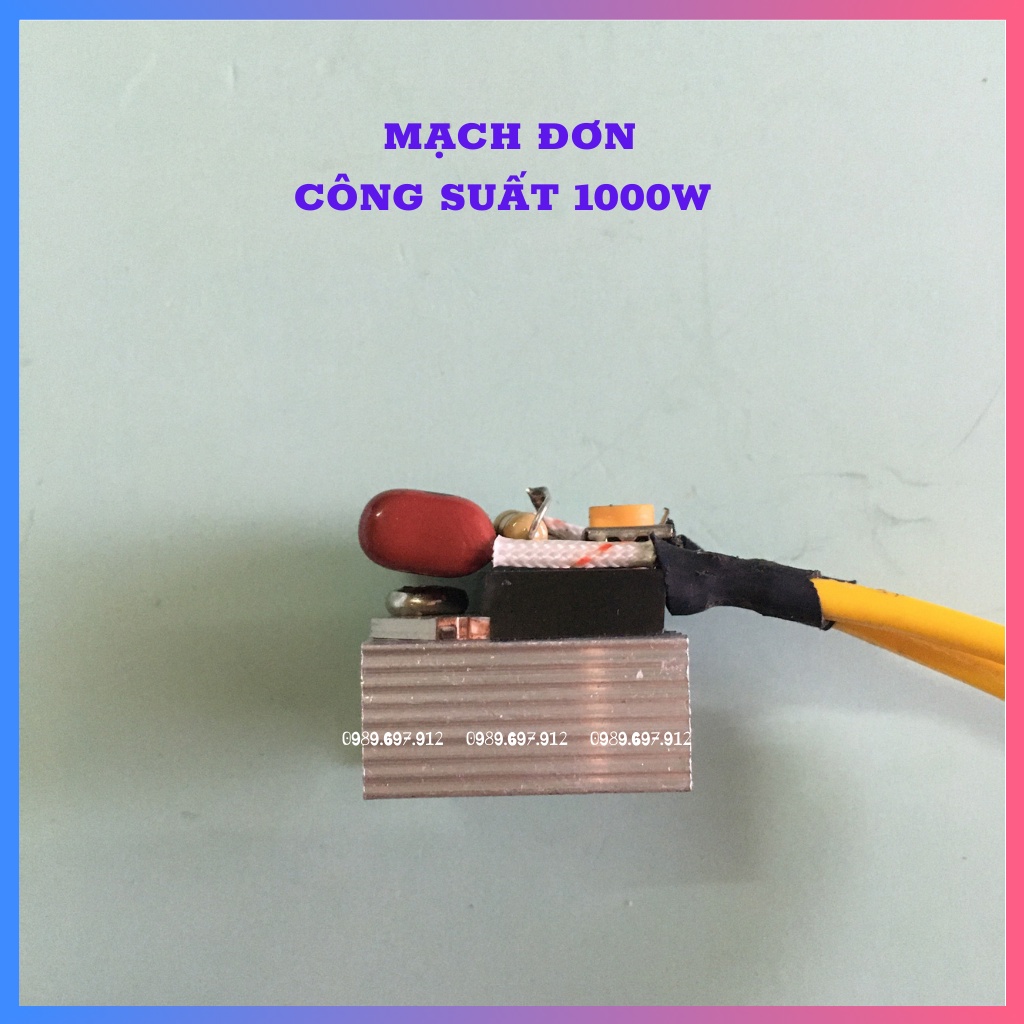 Mạch Cản Đổi Nguồn 220v Về 110v Dùng Cho Thiết Bị Điện Nội Địa Nhật - Khoan, Mài, Cắt, Xay Sinh Tố