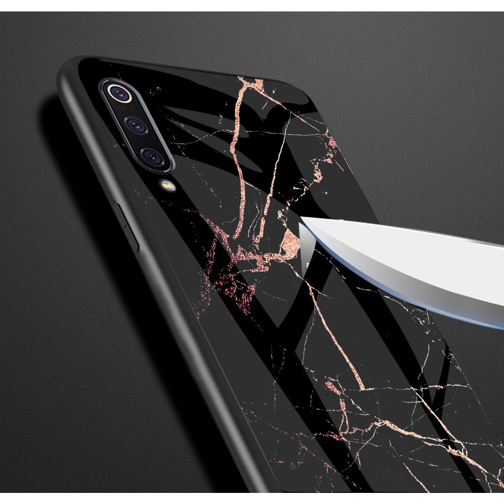 Tempered glass Marble XiaoMi Mi 5X/A1 6X/A2 8 9 SE Lite Play Cover Casing