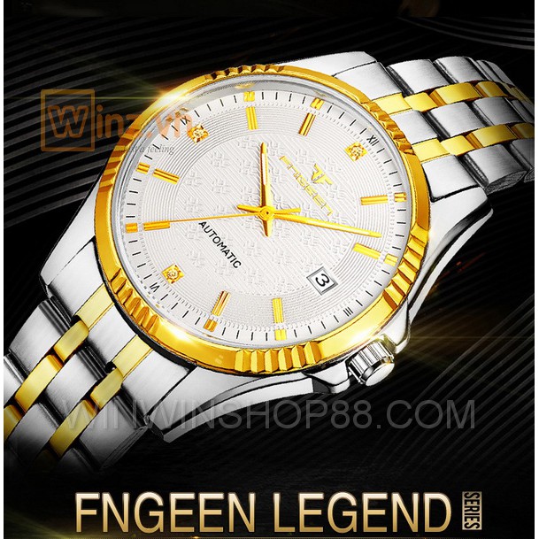 Đồng hồ đeo tay nam FNGEEN 6801 đồng hồ cơ không sử dụng pin - Asam