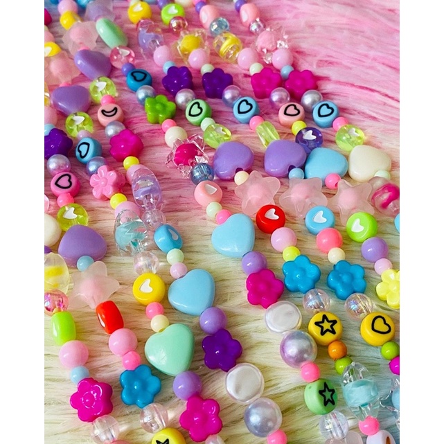 Vòng cổ handmade LILI COLORFULLY RANDOM BEADED NECKLACE - LILI'S SUMMER BEADS