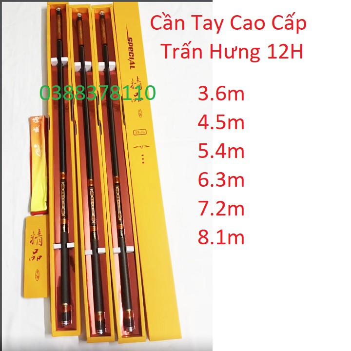 Cần Câu Tay Cao Cấp Trấn Hưng 12H