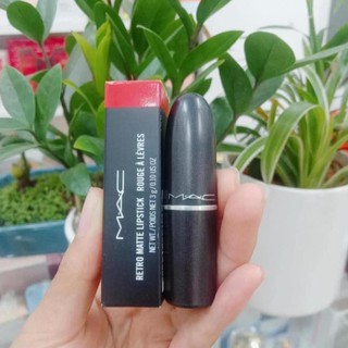 💄💄Son Mac Ruby Woo 707 Retro Matte – Màu Đỏ Tươi