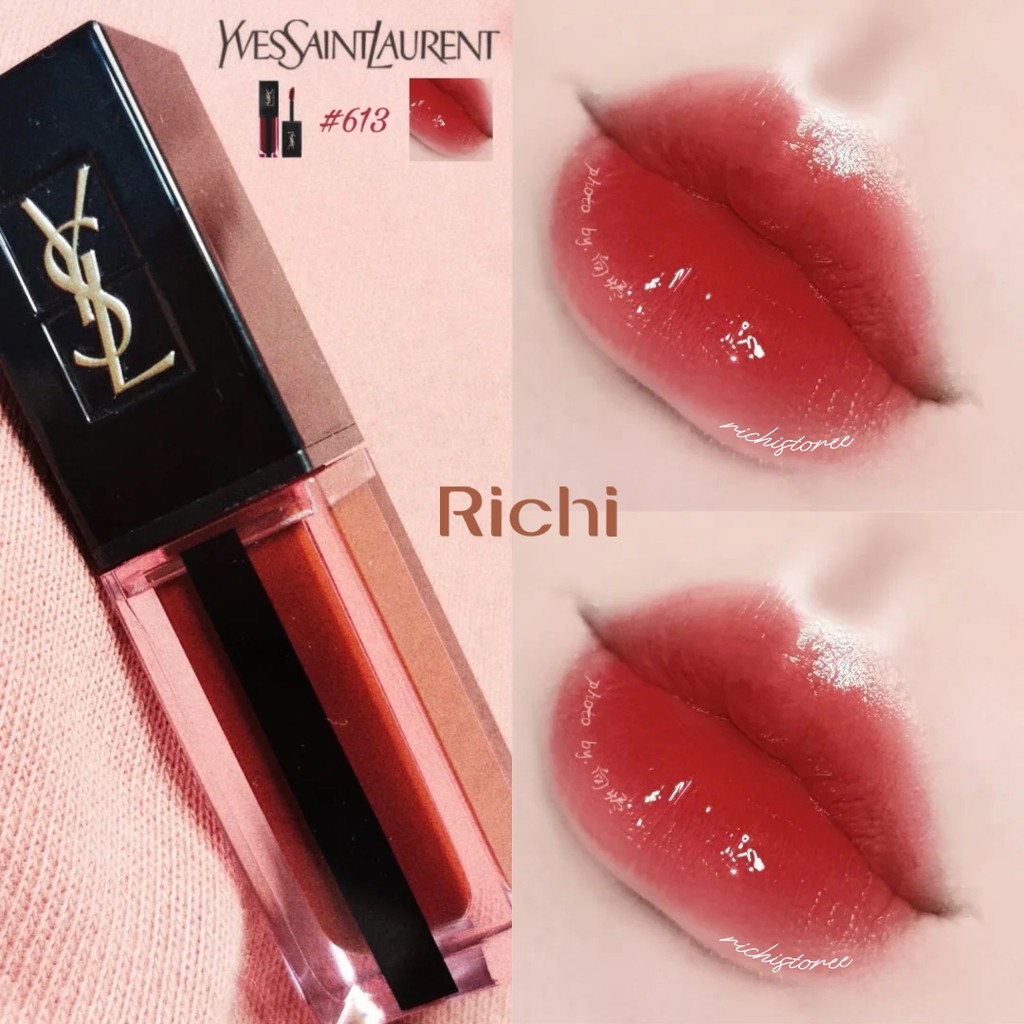 Son YSL WATER STAIN (GLOW) 613 610 617 213 214
