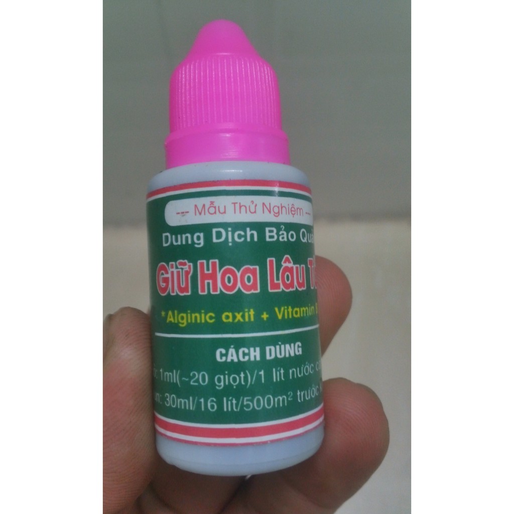 DUNG DỊCH BẢO QUẢN- GIỮ HOA LÂU TÀN