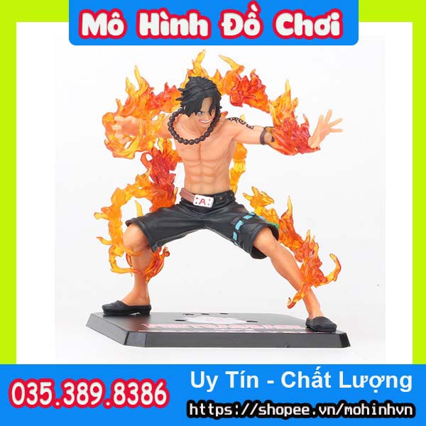 Mô Hình One Piece figure ACE Bằng nhựa PVC cao 13cm