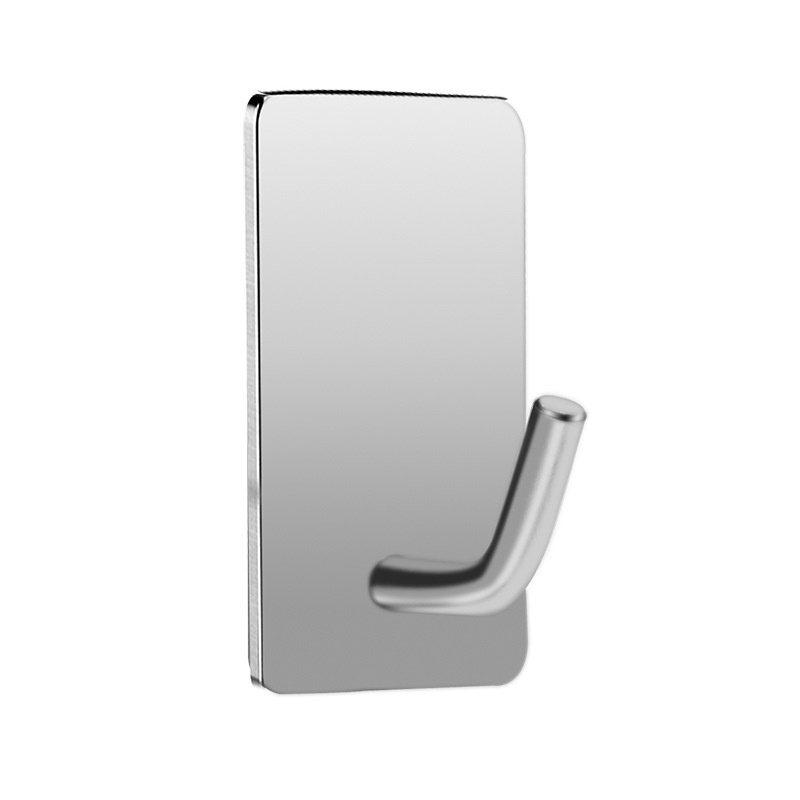 1/ 4 móc dán tường bằng thép không gỉ treo đồ dùng tiện lợi cho phòng tắm