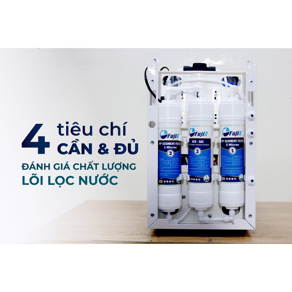 Lõi lọc số 4 ( màng R.O )-Dùng cho máy lọc nước Fujie RO-9000B/W Chính hãng ( Made in Japan)