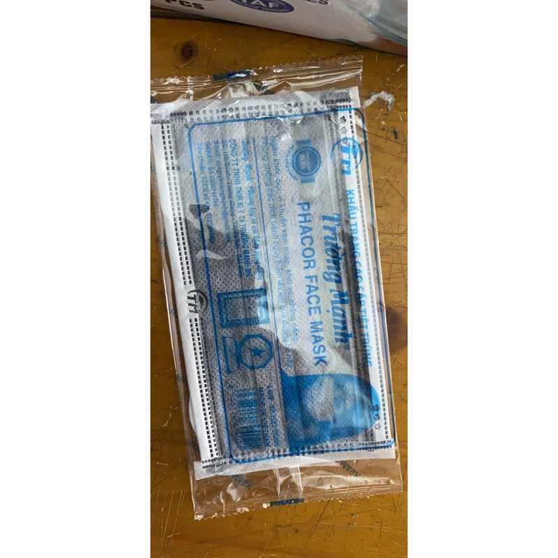 Khẩu trang Trường Mạnh 4 lớp