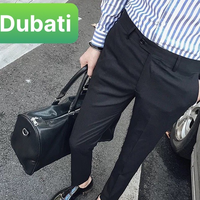 QUÂNG TÂY ÂU NAM ỐNG CÔN CHẤT VẢI CO GIÃN NHẸ VẢI MỊN ĐẲNG CẤP- DUBATI FASHION
