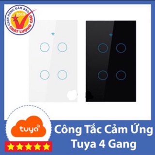 Công tắc cảm ứng ừii1.2 3. 4 nút. tuya smart