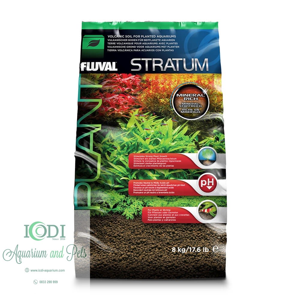 Phân nền thủy sinh FLUVAL Stratum - Bio Stratum 8kg