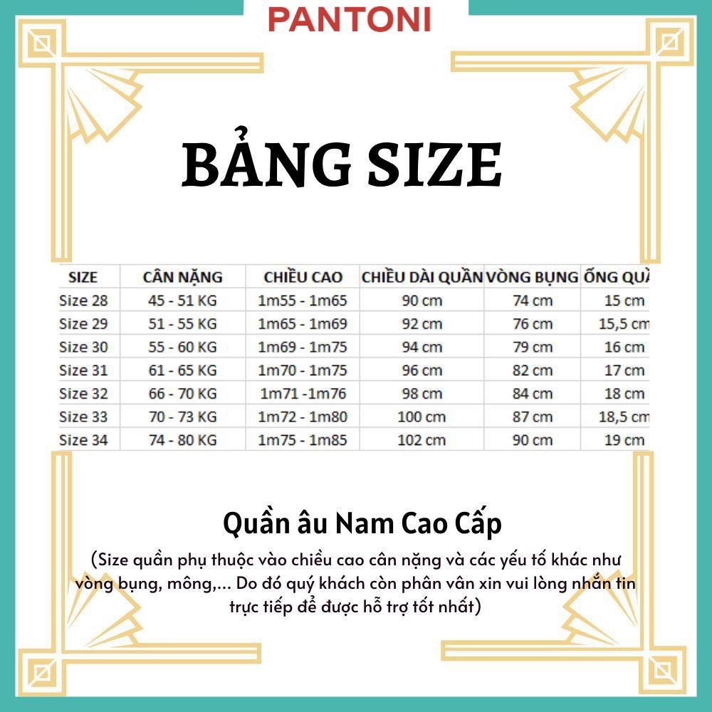 Quần tây nam Korean cao cấp chất vải tuyết mưa, co giãn 4 chiều Hàn dáng ôm body chống nhăn tuyệt đối | BigBuy360 - bigbuy360.vn