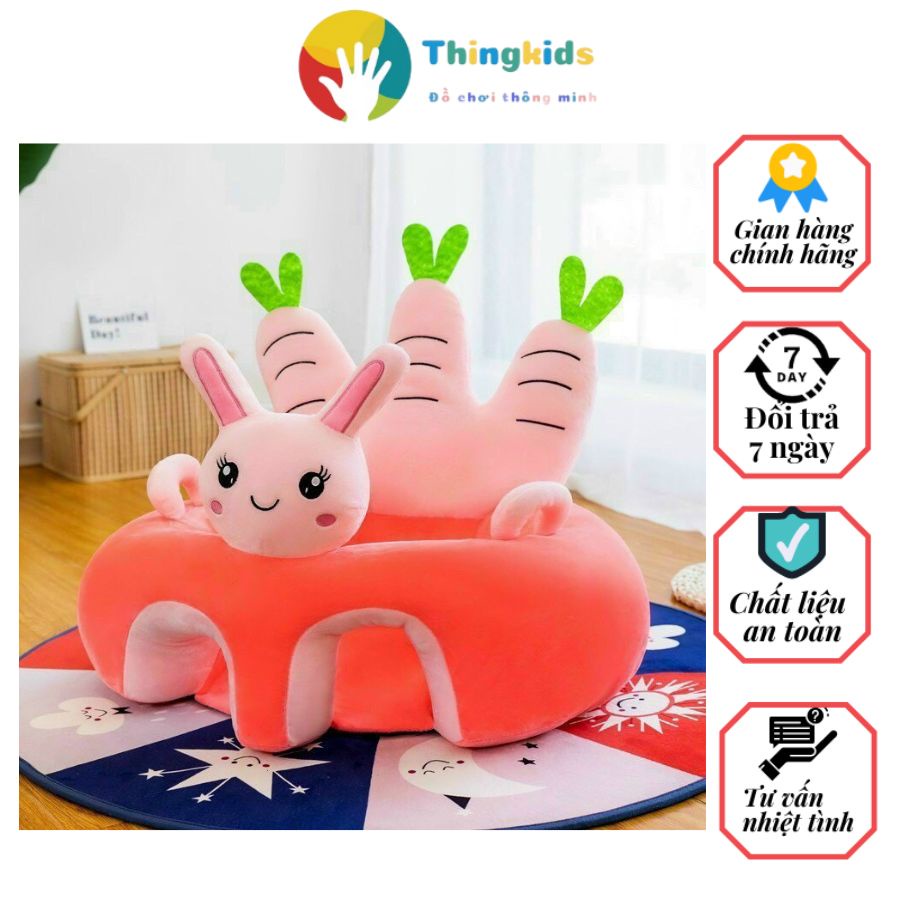 Ghế nhồi bông tập ngồi kiểu dáng đáng yêu cho bé - Thingkids