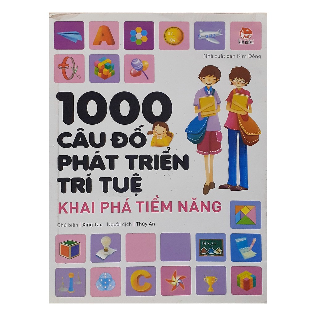 Sách - 1000 Câu Đố Phát Triển Trí Tuệ - Khai Phá Tiềm Năng