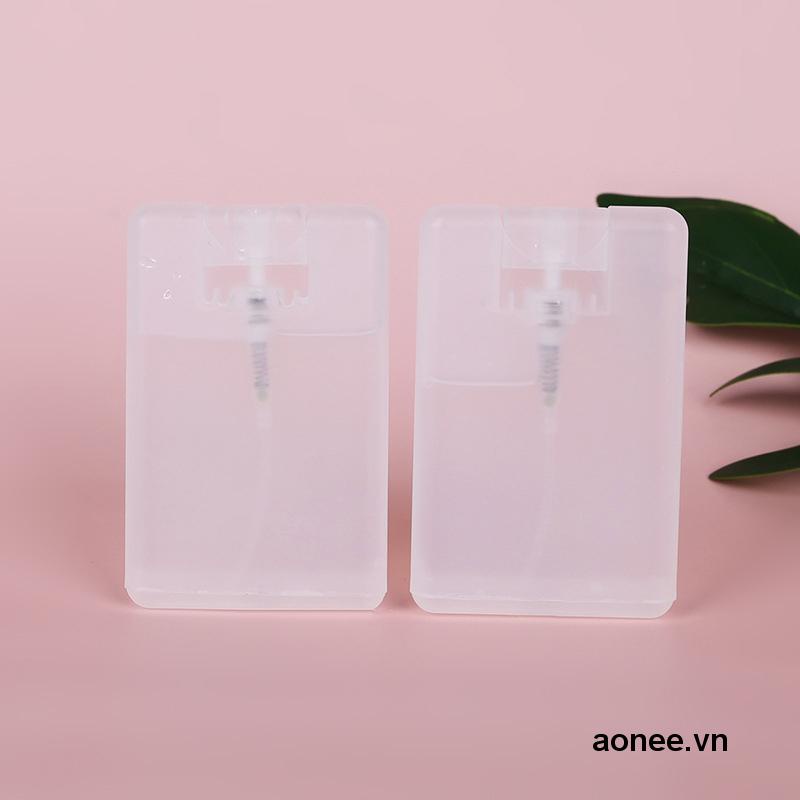✨✨Chai xịt ấn đựng cồn nước hoa nước xịt miệng dạng thẻ du lịch 20ml