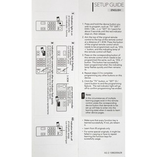 Remote điều khiển học lệnh Chunghop L403E 4 in 1- LƯU TRỮ VĨNH VIỄN