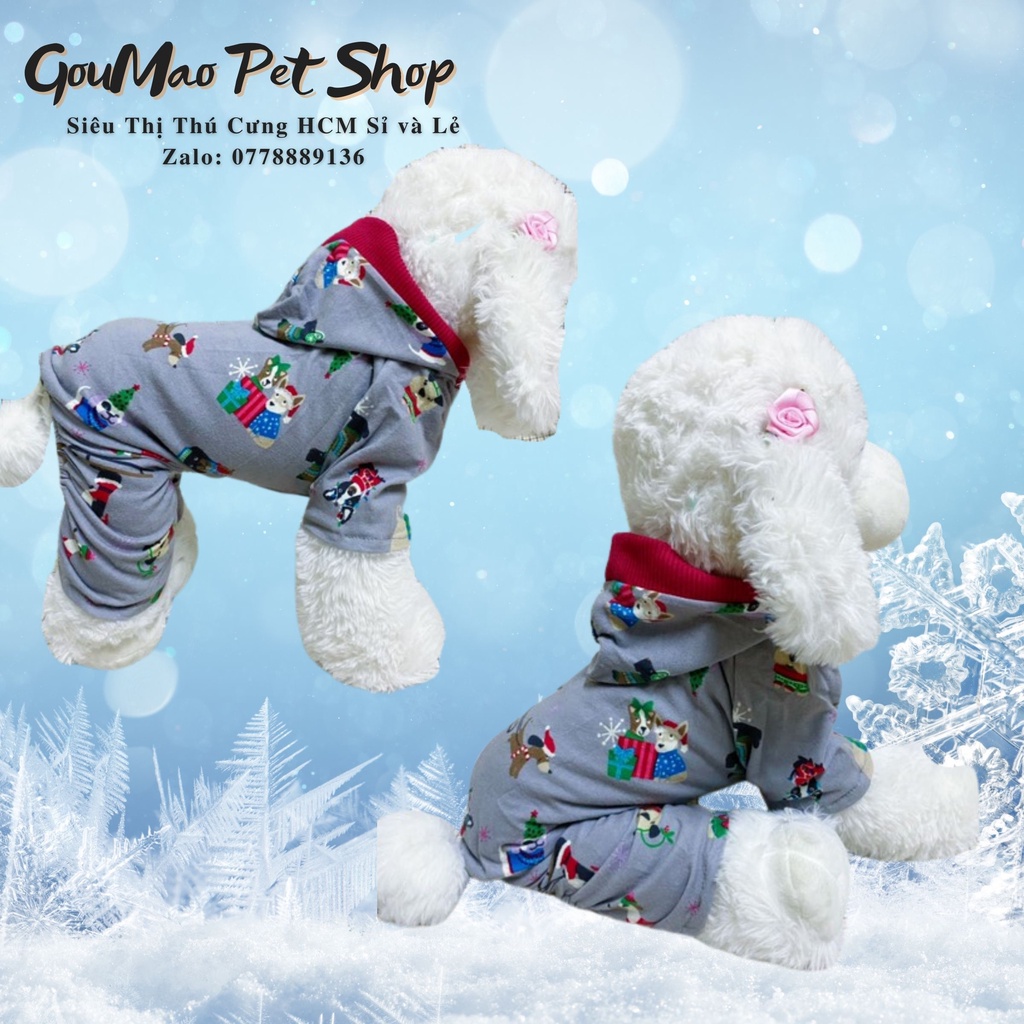 ❄⛄ quần áo noel, giáng sinh cho chó mèo - thương hiệu GouMao ❄⛄