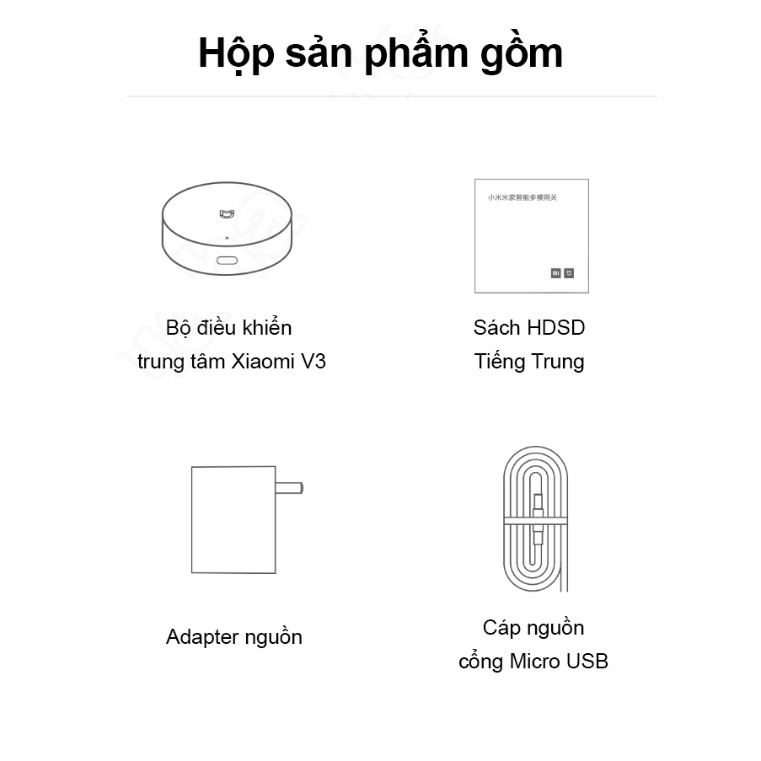 Bộ điều khiển trung tâm Xiaomi Hub Getway V3