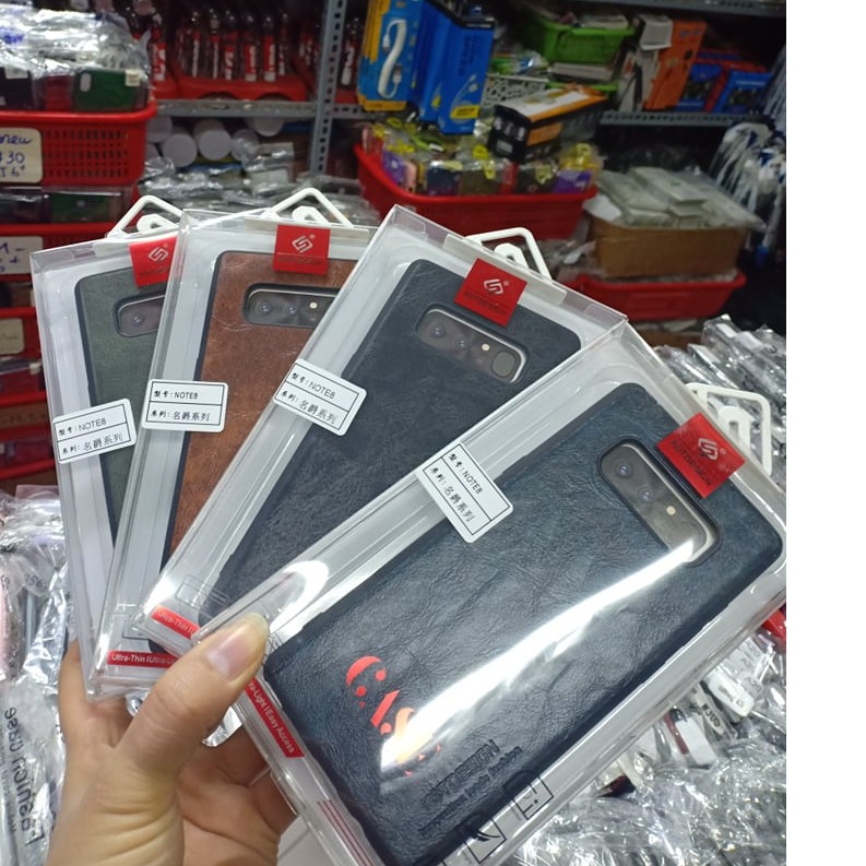 Ốp lưng da KTS cho Samsung Galaxy Note 8